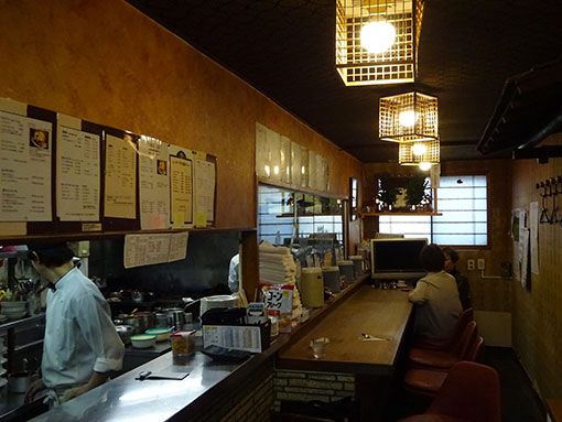 グリルオーツカ店内
